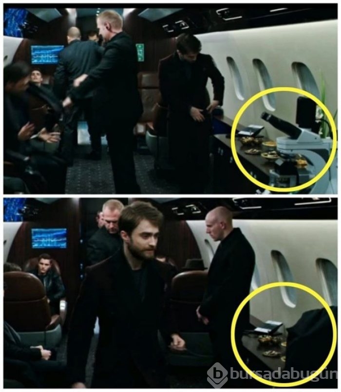 O filmlerden ilginç çekim hataları! 