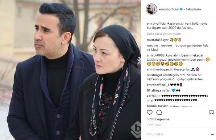 Ünlülerin Instagram paylaşımları (23.03.2018)