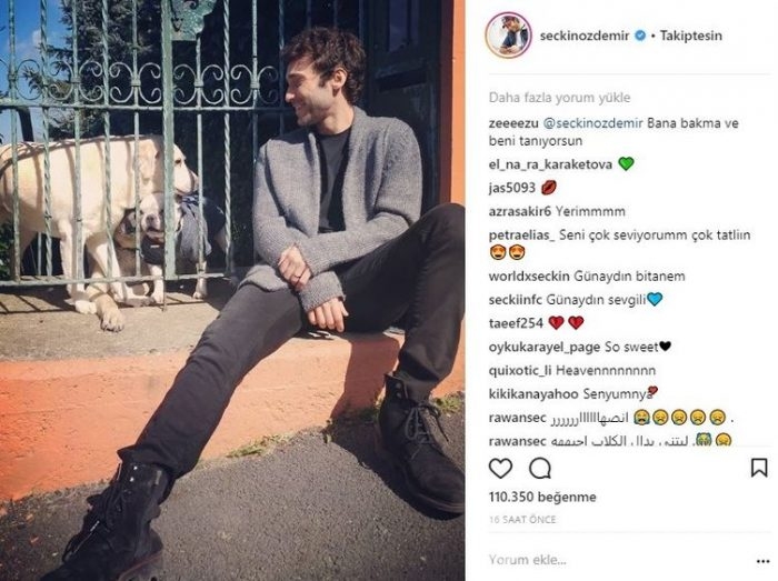 Ünlülerin Instagram paylaşımları (23.03.2018)