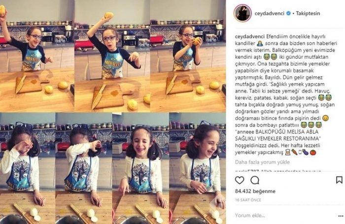 Ünlülerin Instagram paylaşımları (23.03.2018)