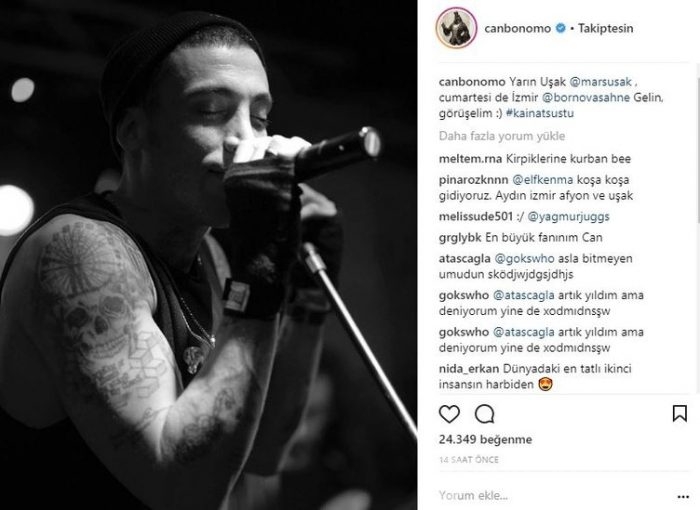 Ünlülerin Instagram paylaşımları (23.03.2018)