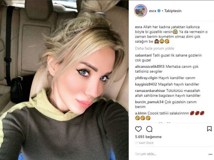 Ünlülerin Instagram paylaşımları (23.03.2018)