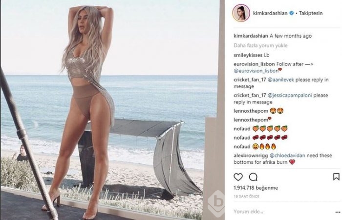 Ünlülerin Instagram paylaşımları (23.03.2018)