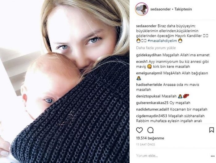 Ünlülerin Instagram paylaşımları (23.03.2018)
