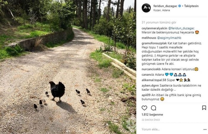 Ünlülerin Instagram paylaşımları (23.03.2018)