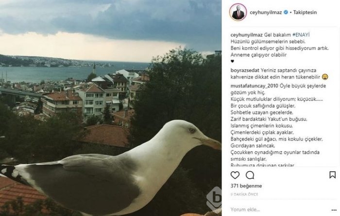 Ünlülerin Instagram paylaşımları (23.03.2018)
