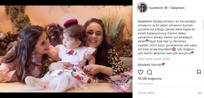 Ünlülerin Instagram paylaşımları (23.03.2018)