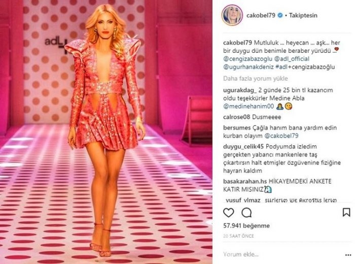 Ünlülerin Instagram paylaşımları (23.03.2018)