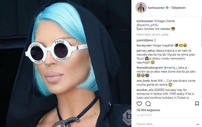 Ünlülerin Instagram paylaşımları (23.03.2018)