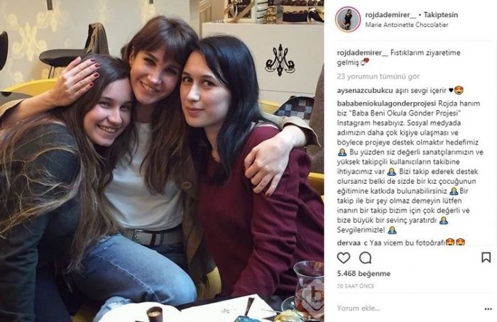 Ünlülerin Instagram paylaşımları (23.03.2018)