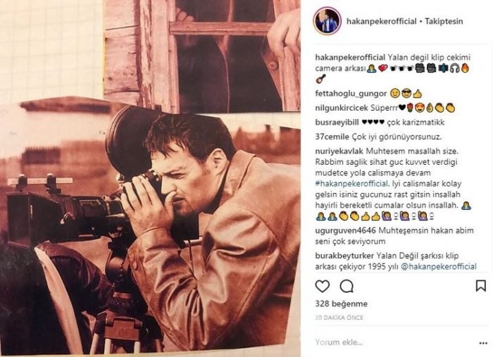 Ünlülerin Instagram paylaşımları (23.03.2018)