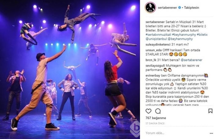 Ünlülerin Instagram paylaşımları (23.03.2018)