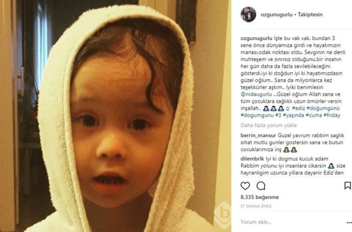 Ünlülerin Instagram paylaşımları (23.03.2018)