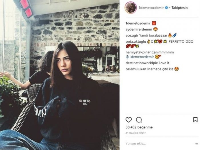 Ünlülerin Instagram paylaşımları (23.03.2018)