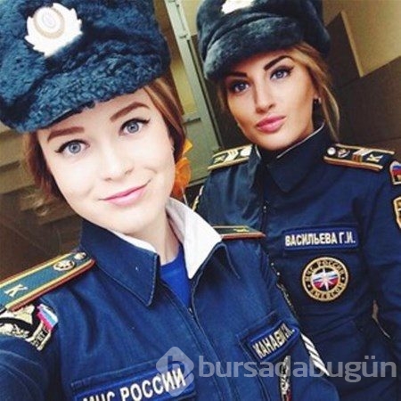 Rusya'nın kadın polisleri