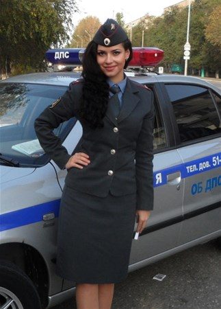 Rusya'nın kadın polisleri