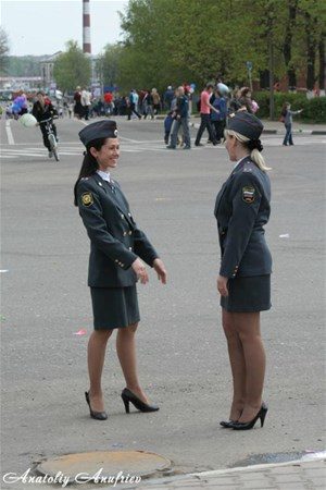 Rusya'nın kadın polisleri