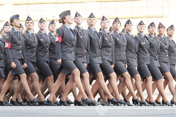 Rusya'nın kadın polisleri