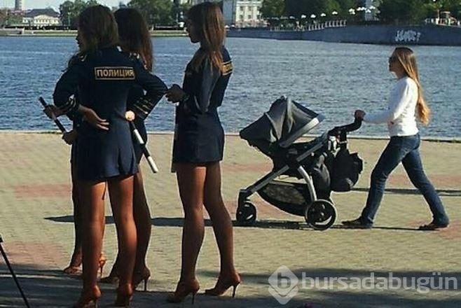 Rusya'nın kadın polisleri