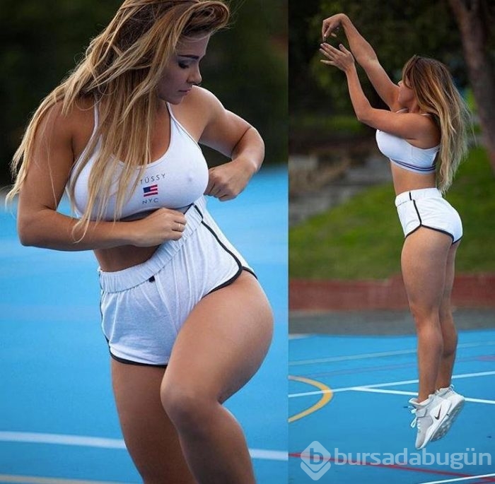 Basketbola olan ilgisiyle Instagram'ı sallıyor

