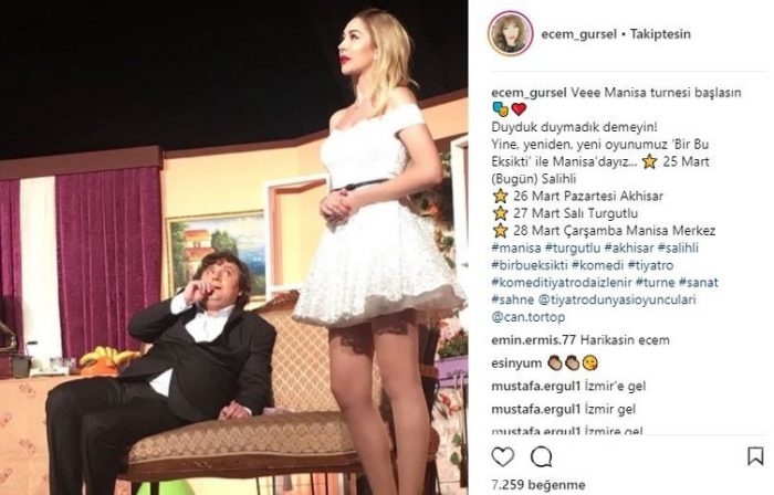 Ünlülerin Instagram paylaşımları (26.03.2018)
