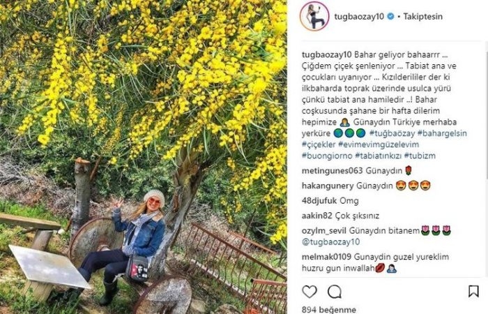 Ünlülerin Instagram paylaşımları (26.03.2018)
