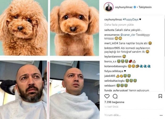 Ünlülerin Instagram paylaşımları (26.03.2018)
