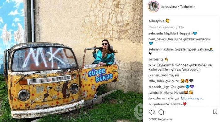 Ünlülerin Instagram paylaşımları (26.03.2018)
