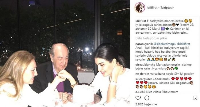 Ünlülerin Instagram paylaşımları (26.03.2018)
