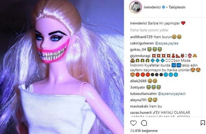 Ünlülerin Instagram paylaşımları (26.03.2018)
