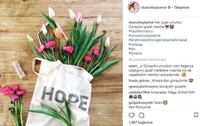 Ünlülerin Instagram paylaşımları (26.03.2018)
