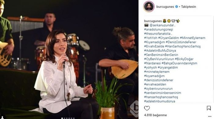 Ünlülerin Instagram paylaşımları (26.03.2018)
