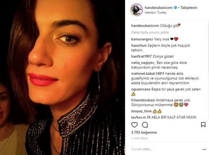 Ünlülerin Instagram paylaşımları (27.03.2018)
