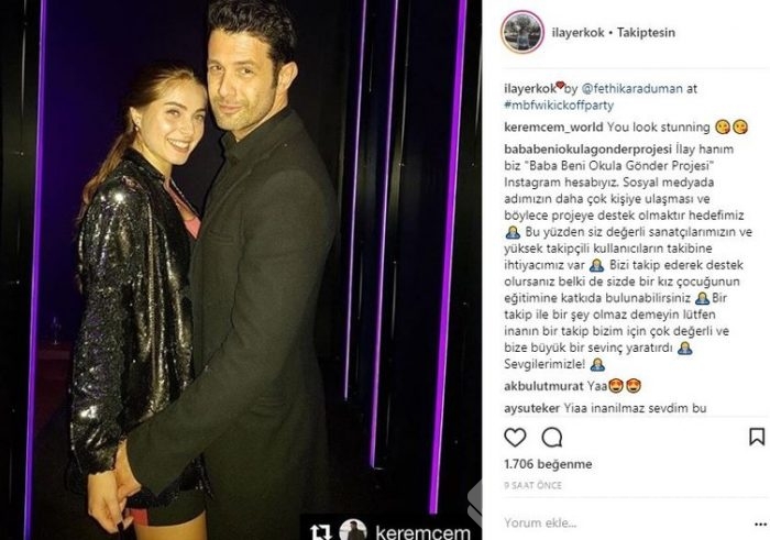 Ünlülerin Instagram paylaşımları (27.03.2018)
