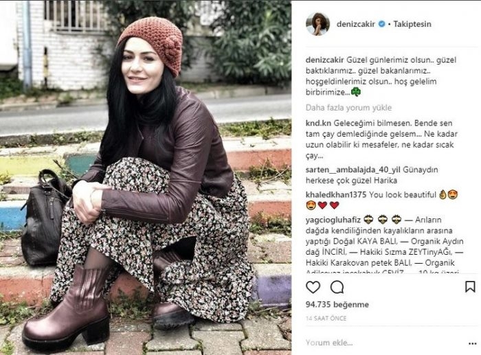 Ünlülerin Instagram paylaşımları (27.03.2018)
