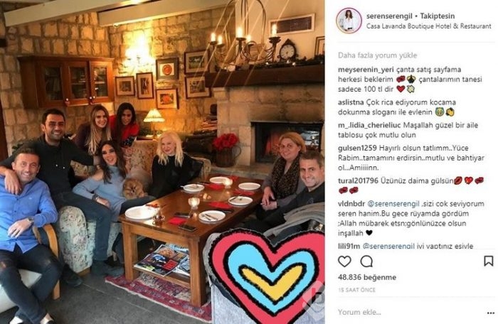 Ünlülerin Instagram paylaşımları (27.03.2018)

