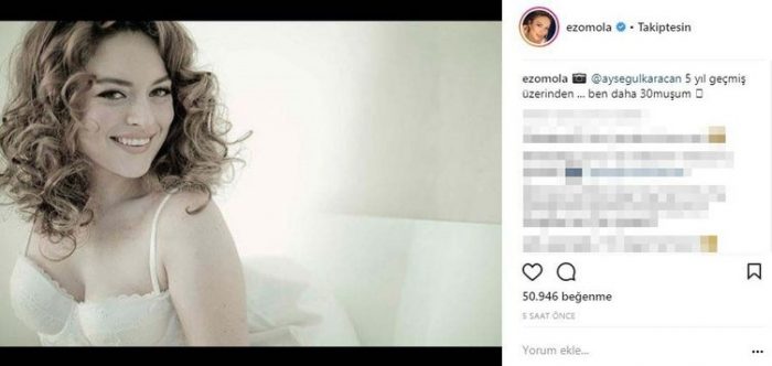Ünlülerin Instagram paylaşımları (27.03.2018)
