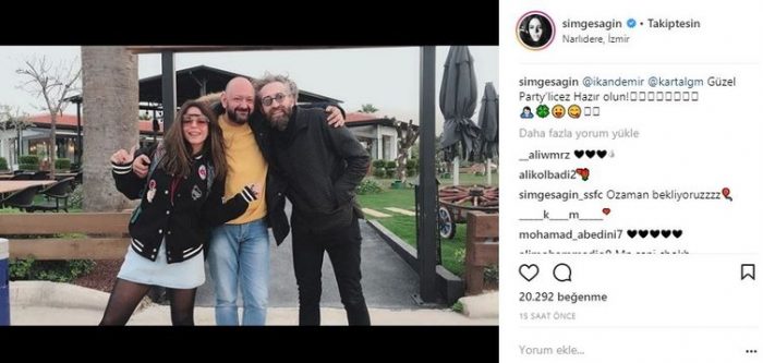 Ünlülerin Instagram paylaşımları (27.03.2018)
