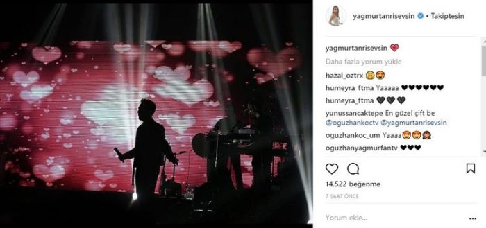 Ünlülerin Instagram paylaşımları (27.03.2018)
