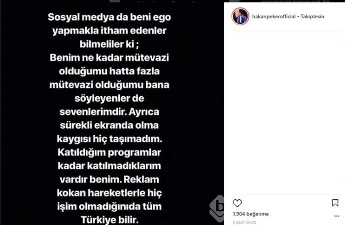 Ünlülerin Instagram paylaşımları (27.03.2018)
