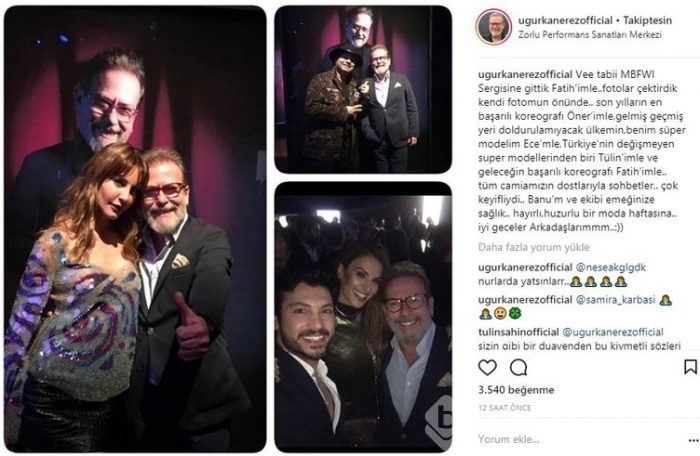 Ünlülerin Instagram paylaşımları (27.03.2018)
