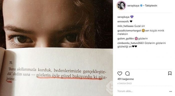 Ünlülerin Instagram paylaşımları (27.03.2018)
