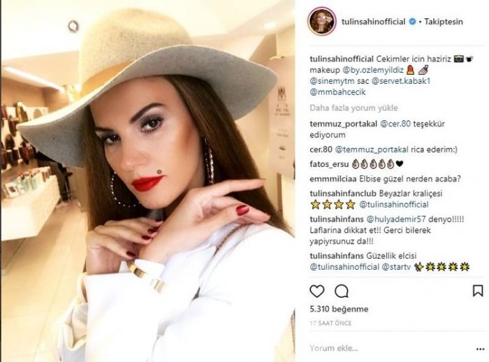 Ünlülerin Instagram paylaşımları (27.03.2018)
