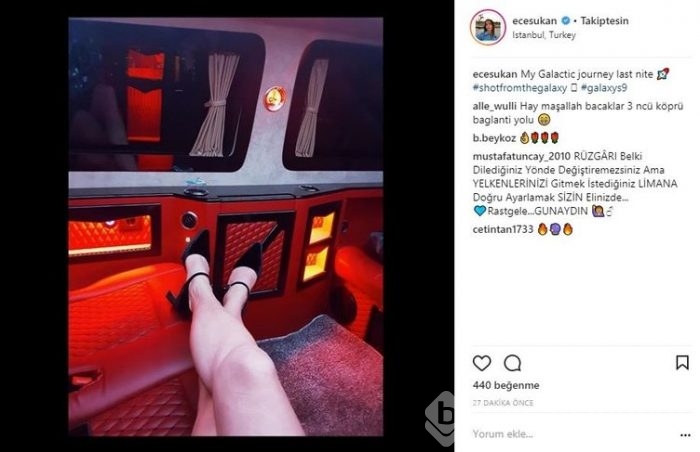 Ünlülerin Instagram paylaşımları (27.03.2018)
