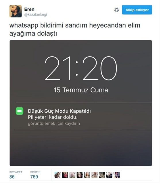 Güldüren paylaşımlar
