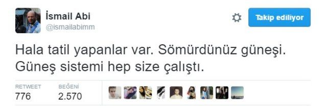 Güldüren paylaşımlar
