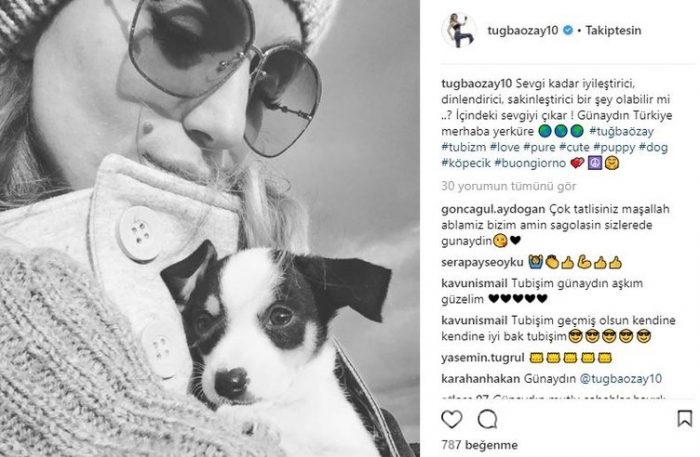 Ünlü isimlerin Instagram paylaşımları (28.03.2018)
