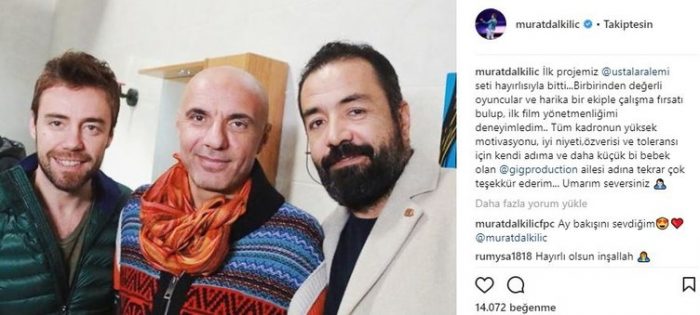 Ünlü isimlerin Instagram paylaşımları (28.03.2018)

