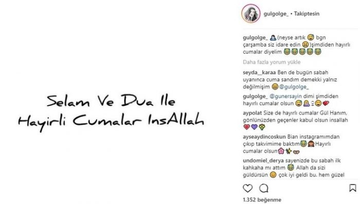 Ünlü isimlerin Instagram paylaşımları (28.03.2018)
