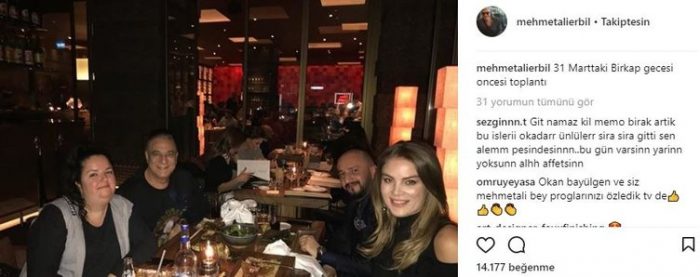 Ünlü isimlerin Instagram paylaşımları (28.03.2018)
